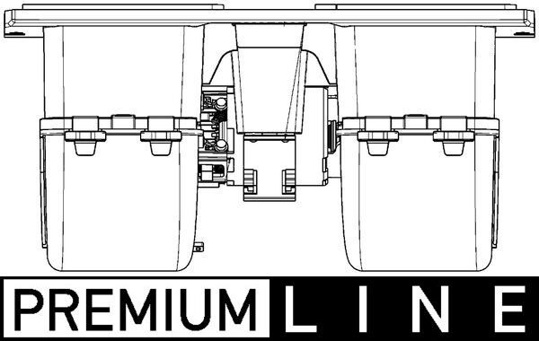 Innenraumgebläse MAHLE AB175000P